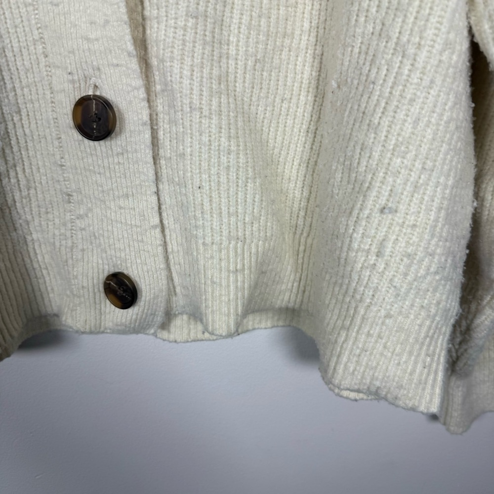 ON 34th Cream Button Up Cardigan Sweater Size XXL - Picture 5 of 9